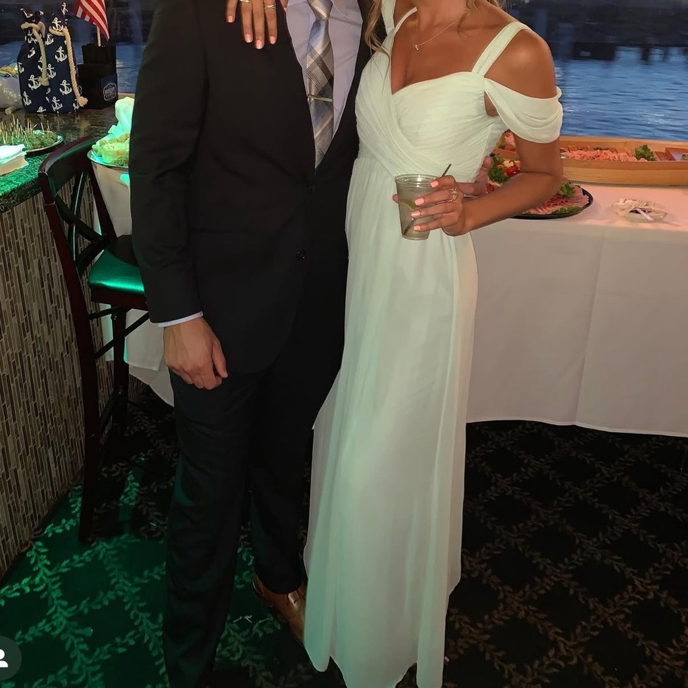 Mint Green bridemaids gown